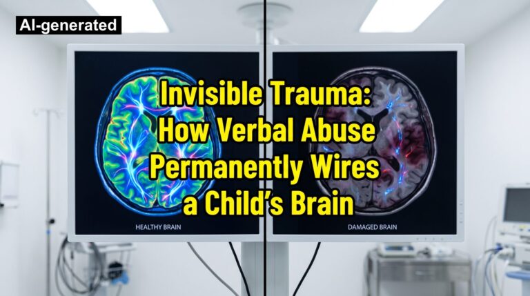 Invisible Trauma: How Verbal Abuse Permanently Wires a Child's Brain