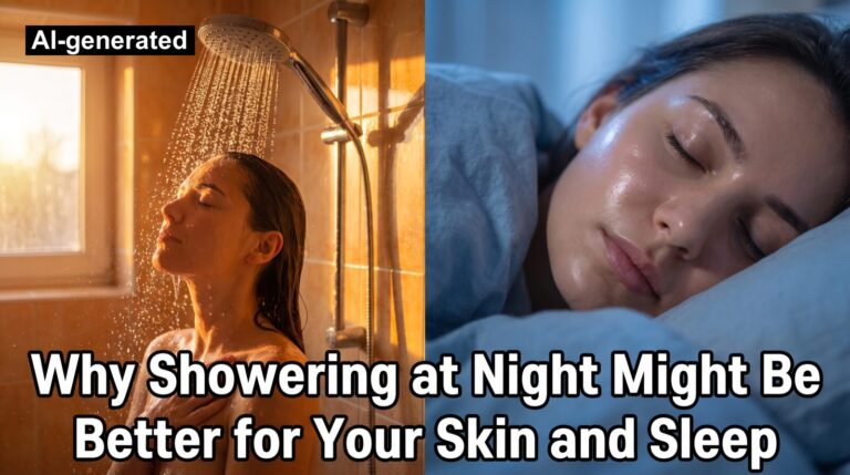 Why Showering at Night Might Be Better for Your Skin and Sleep