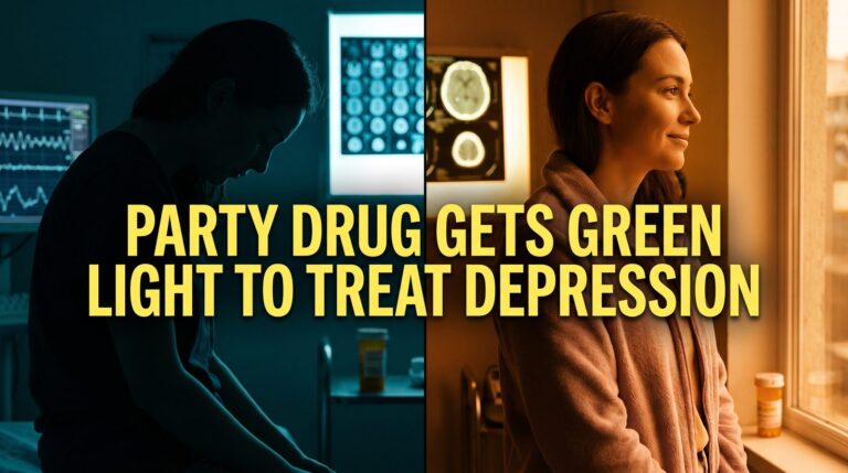 Party drug gets green light to treat depression