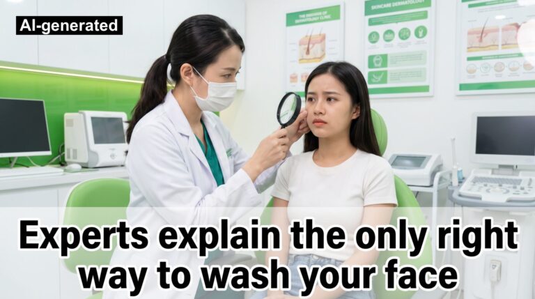 Experts explain the only right way to wash your face