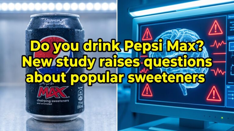 Do you drink Pepsi Max? New study raises questions about popular sweeteners