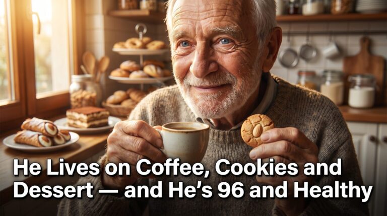 He Lives on Coffee, Cookies and Dessert — and He’s 96 and Healthy