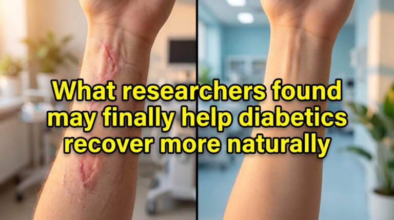 What researchers found may finally help diabetics recover more naturally