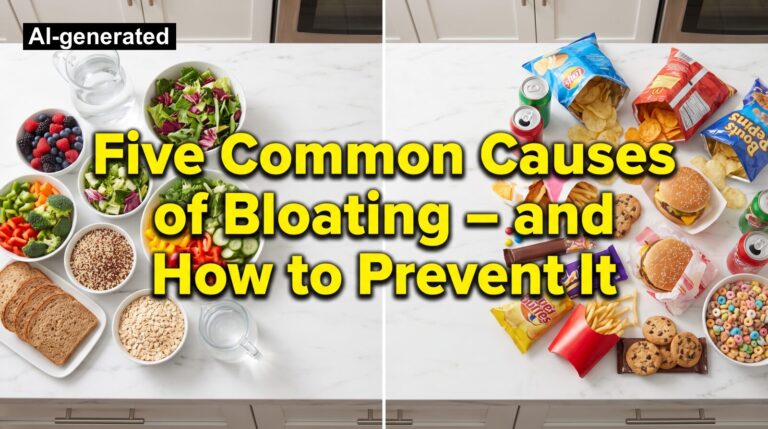 Five Common Causes of Bloating – and How to Prevent It