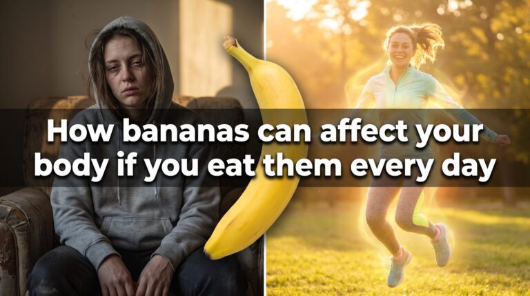 How bananas can affect your body if you eat them every day