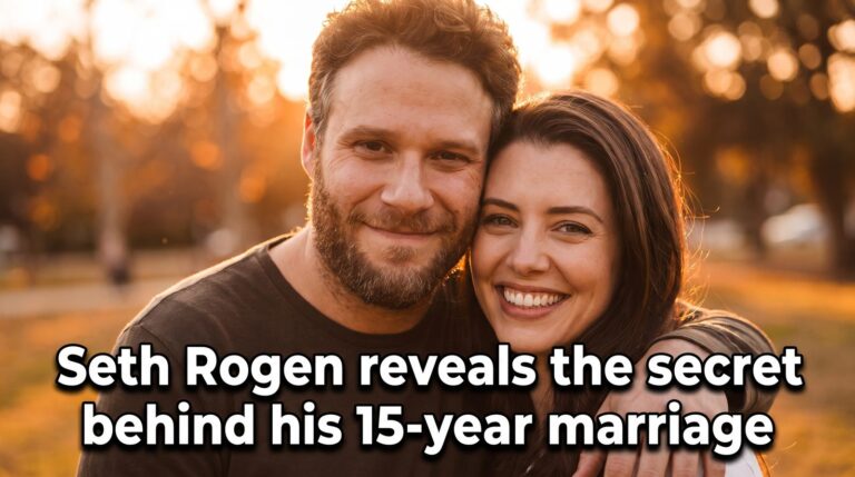 Seth Rogen reveals the secret behind his 15-year marriage