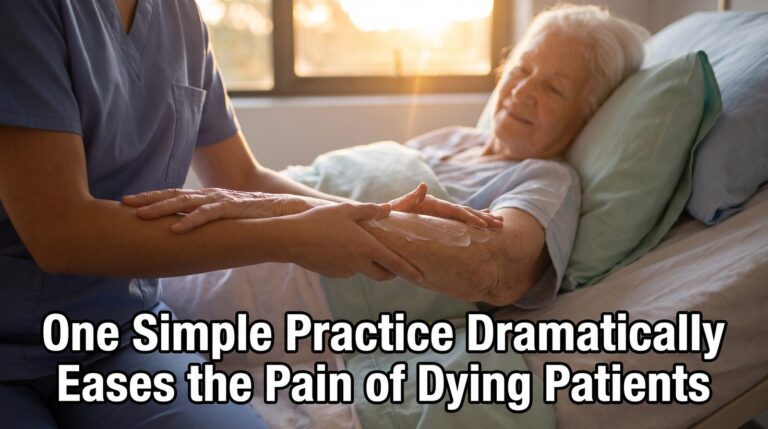 One Simple Practice Dramatically Eases the Pain of Dying Patients