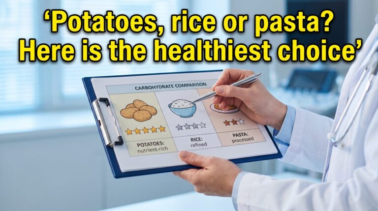 Potatoes, rice or pasta? Here is the healthiest choice