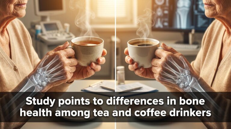 Study points to differences in bone health among tea and coffee drinkers