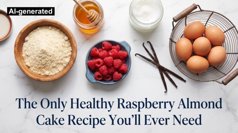 The Only Healthy Raspberry Almond Cake Recipe You’ll Ever Need