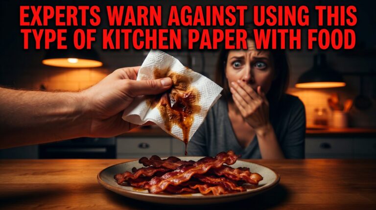 Experts warn against using this type of kitchen paper with food