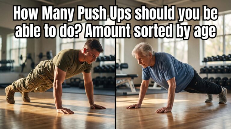 How Many Push Ups should you be able to do? Amount sorted by age