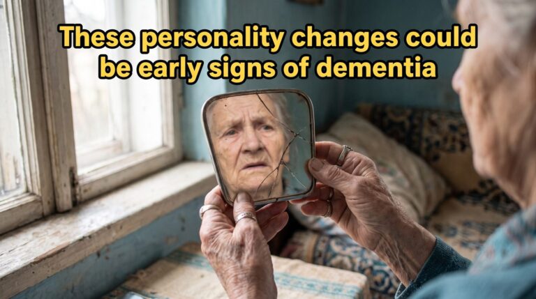 These personality changes could be early signs of dementia