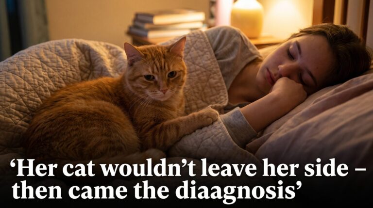 Her cat wouldn’t leave her side – then came the diagnosis