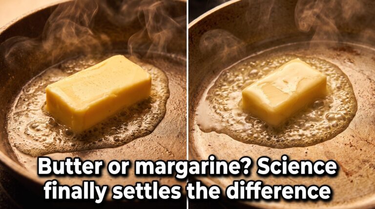 Butter or margarine? Science finally settles the difference