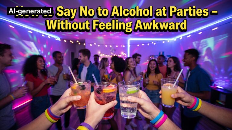 How to Say No to Alcohol at Parties – Without Feeling Awkward