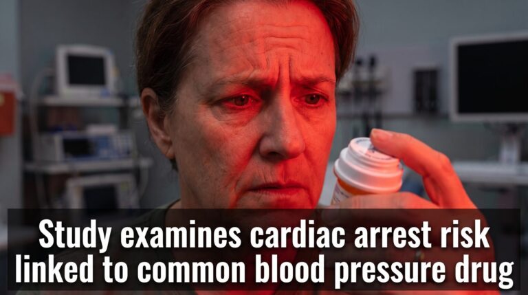 Study examines cardiac arrest risk linked to common blood pressure drug