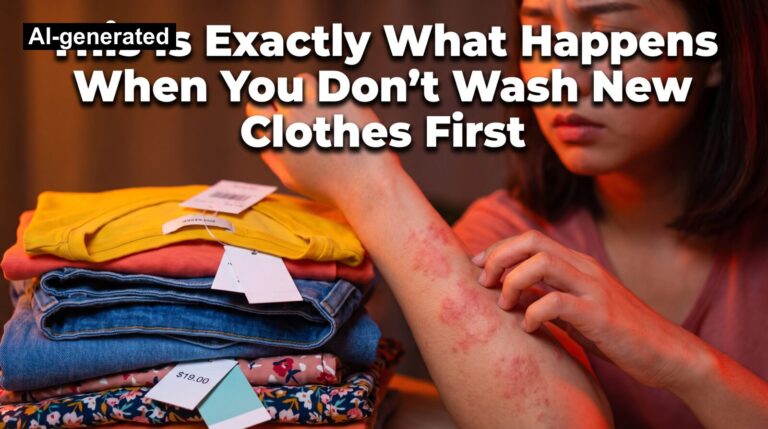 Here’s Why Washing New Clothes Before Wearing Them Is a Must