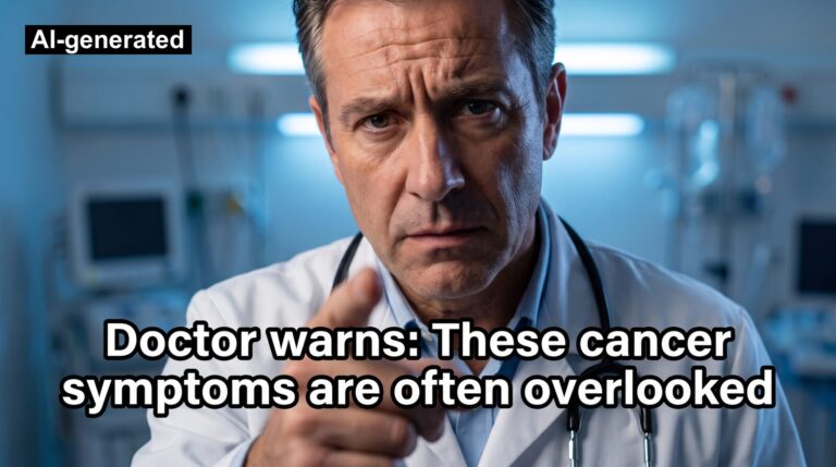 Doctor warns: These cancer symptoms are often overlooked