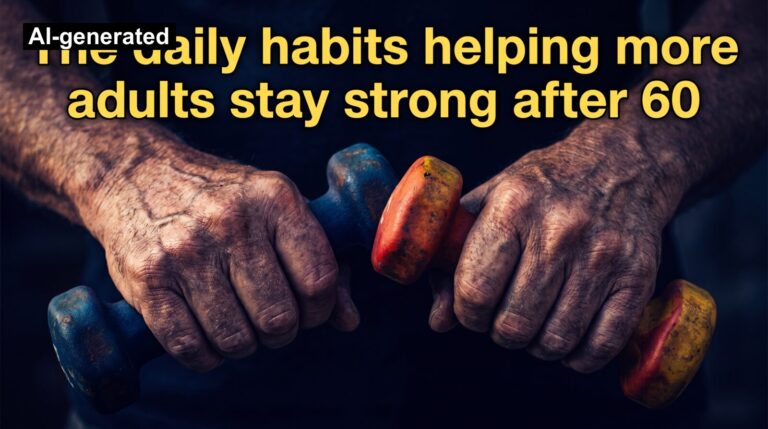 The daily habits helping more adults stay strong after 60