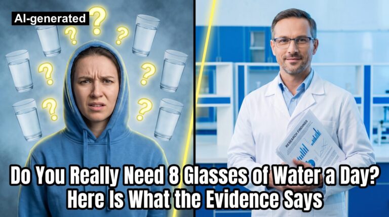 Do You Really Need 8 Glasses of Water a Day? Here Is What the Evidence Says