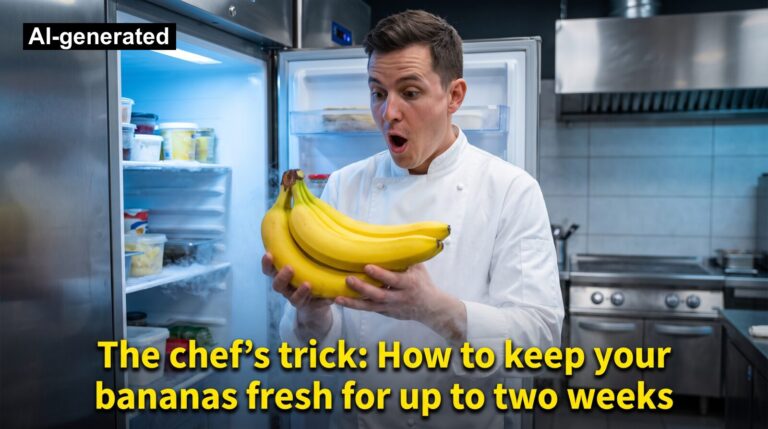 The chef’s trick: How to keep your bananas fresh for up to two weeks