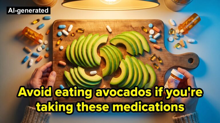 Avoid eating avocados if you’re taking these medications
