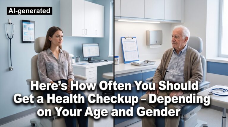 Here’s How Often You Should Get a Health Checkup – Depending on Your Age and Gender