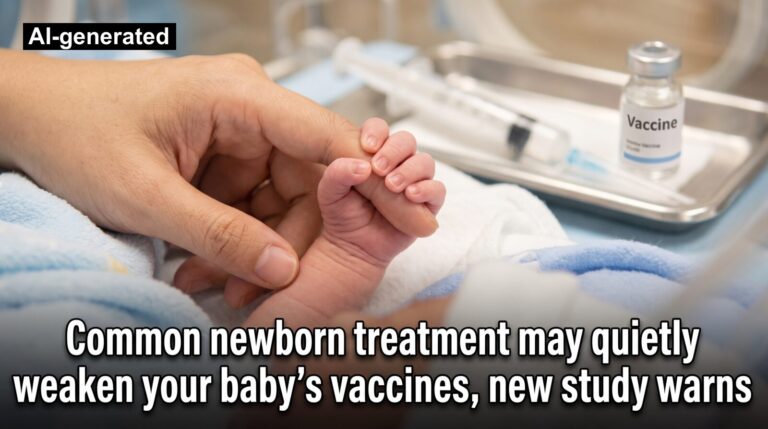 Common newborn treatment may quietly weaken your baby’s vaccines, new study warns