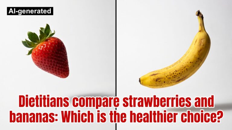 Dietitians compare strawberries and bananas: Which is the healthier choice?