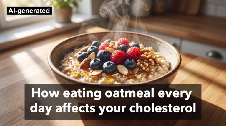 How eating oatmeal every day affects your cholesterol