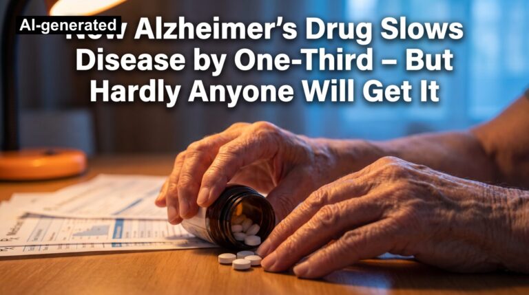 New Alzheimer’s Drug Slows Disease by One-Third – But Hardly Anyone Will Get It