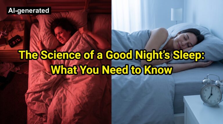 The Science of a Good Night’s Sleep: What You Need to Know