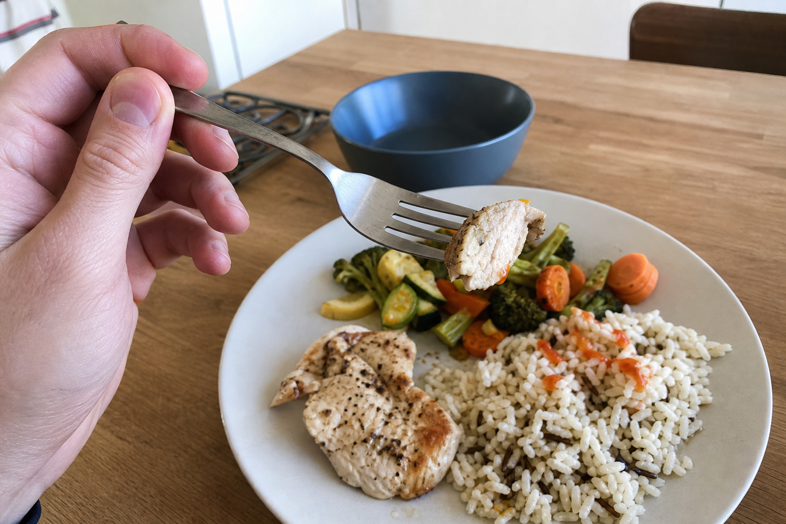 Eating protein only at dinner could cost you muscle – even if you hit ...