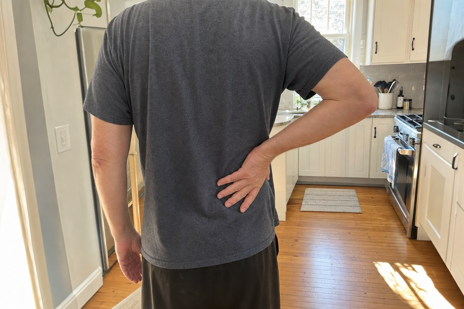 1. Severe Pain in the Back or Side